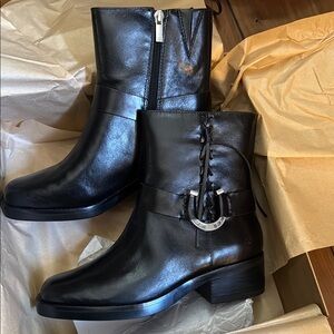 NEW! Lucky Brand Kamany Moto Boot Sz 7
